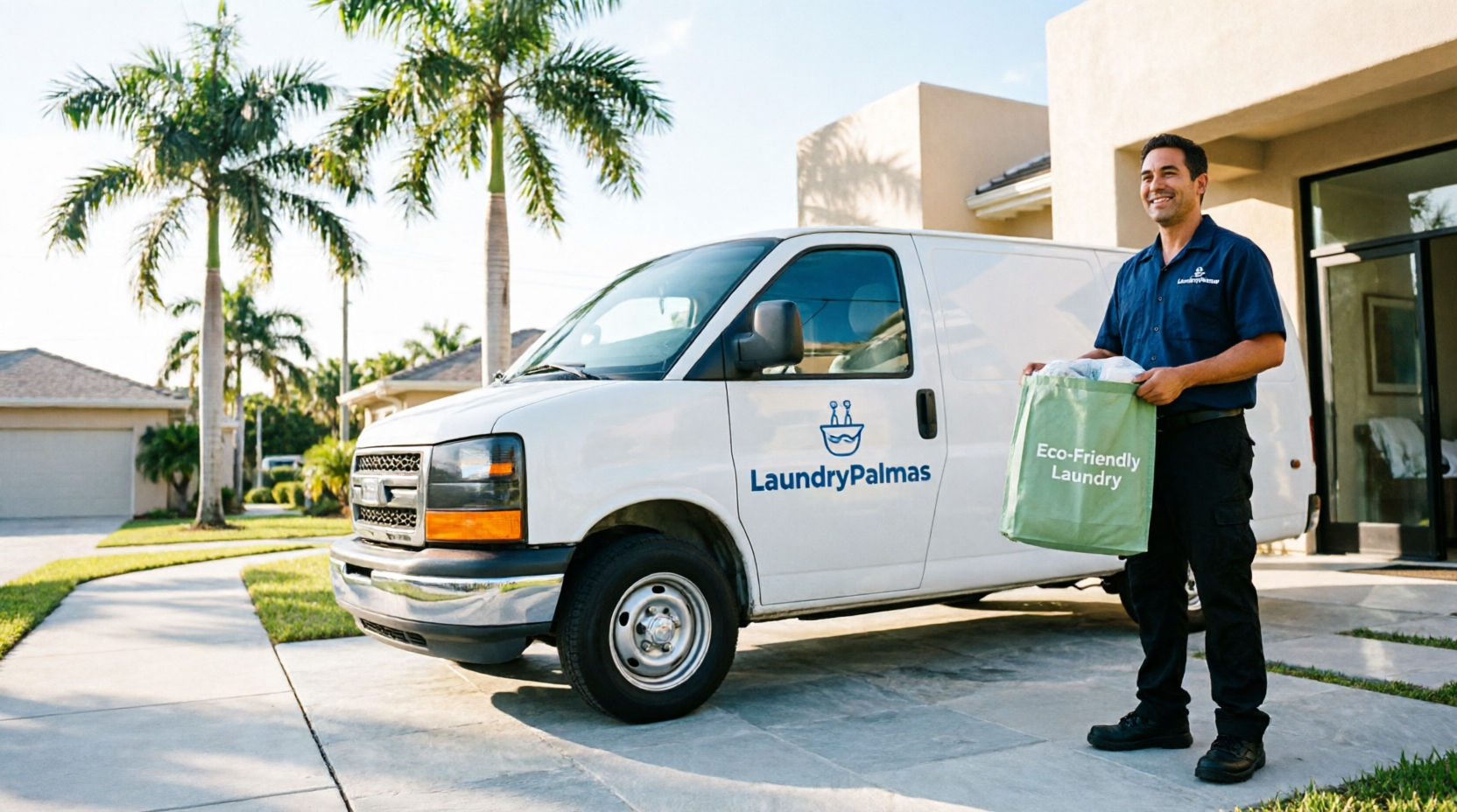Free laundry pickup and delivery service in Tampa, Florida