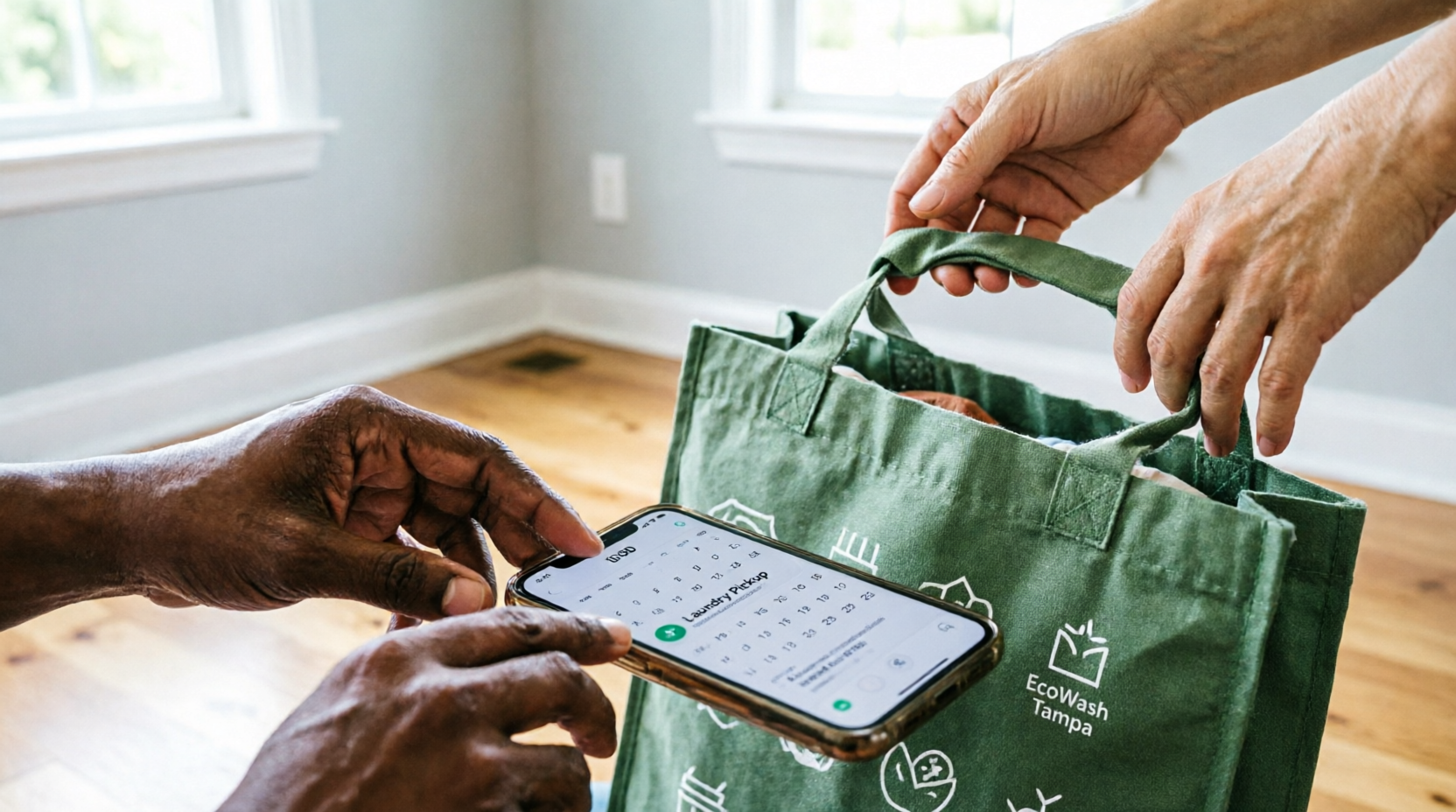 Flexible subscription plans for regular laundry service